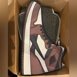 Nike Brown and White AF1 Rug